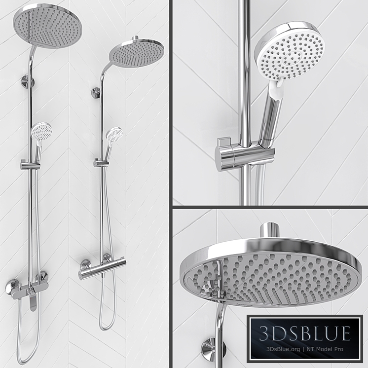 HANSGROHE shower systems | Crometta S Showerpipe 240