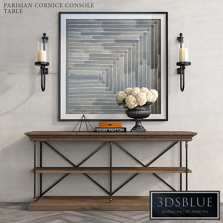 PARISIAN CORNICE CONSOLE TABLE