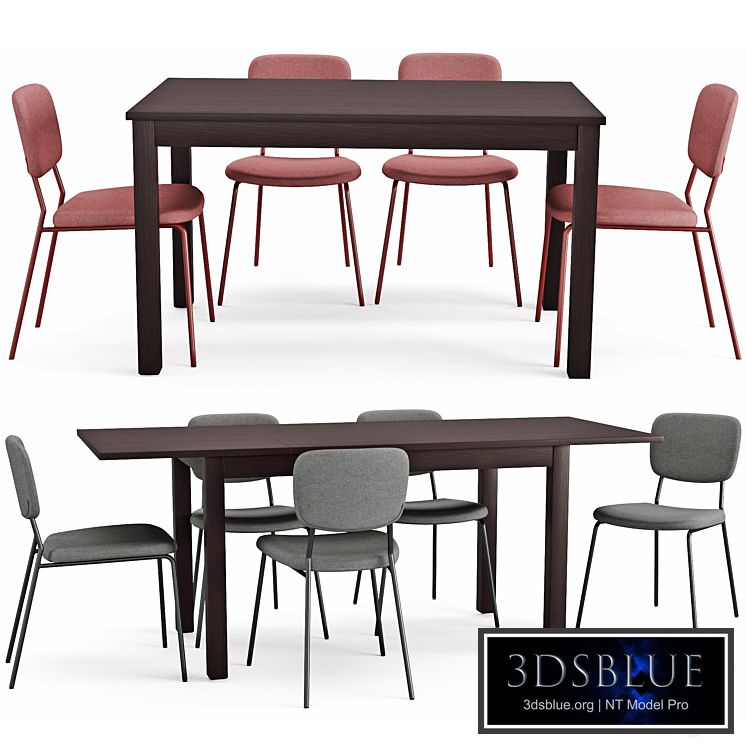 Table and chair Laneberg Karljan