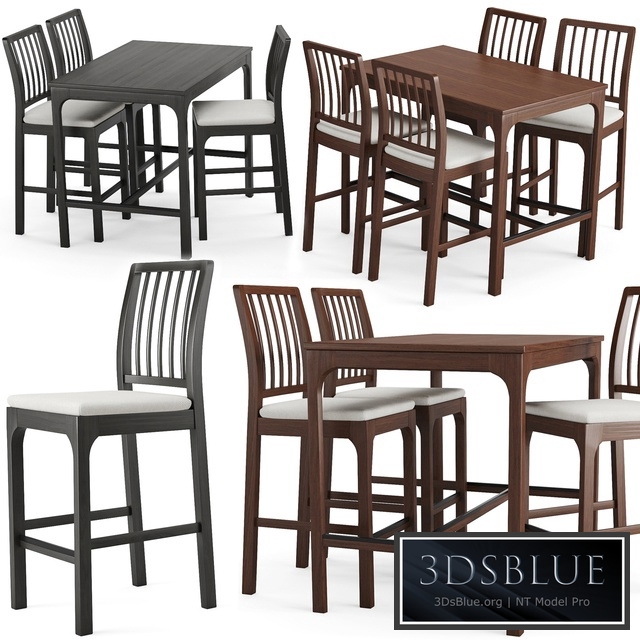 Table and chair Ekedalen