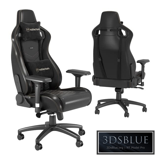Noblechairs Epic Black / Gold Gaming Chair