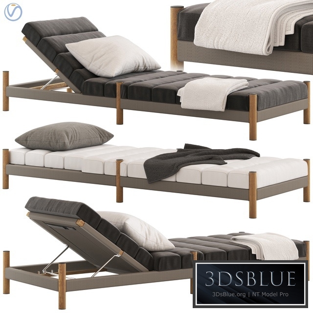 Coco Republic Architect Outdoor Sunlounge