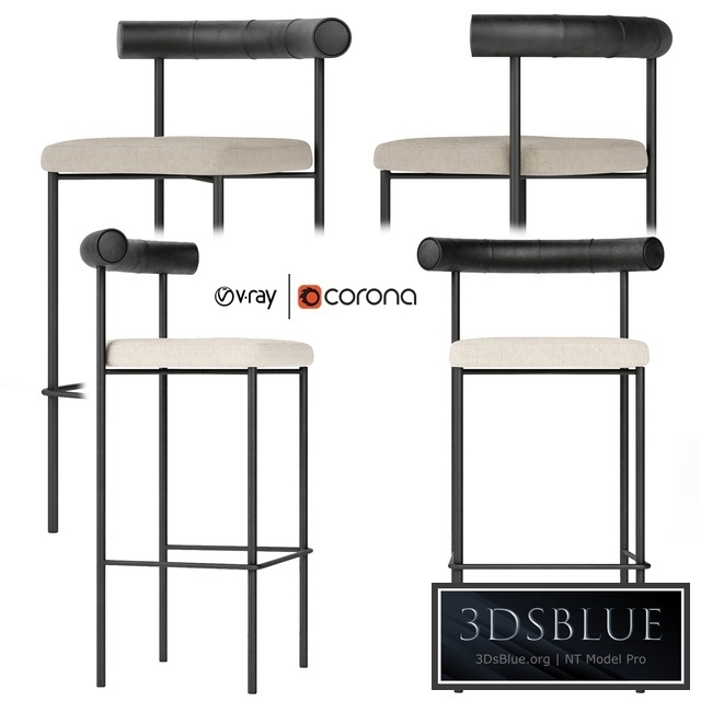 Kashmir Barstool Simon James Resident