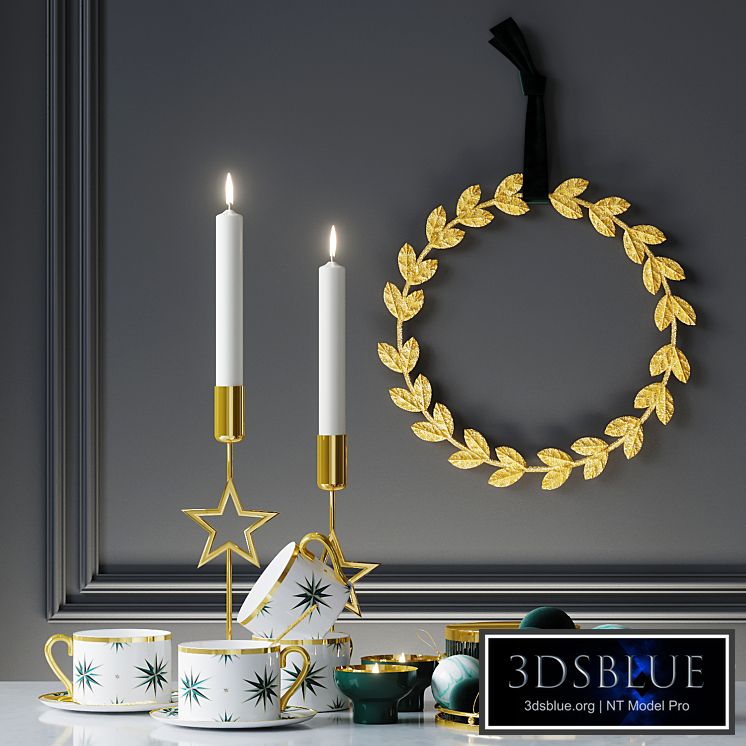 H&M Decor christmas set