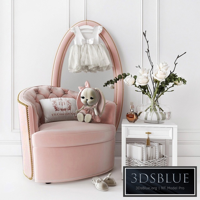 Furniture and decor for children&#39;s design