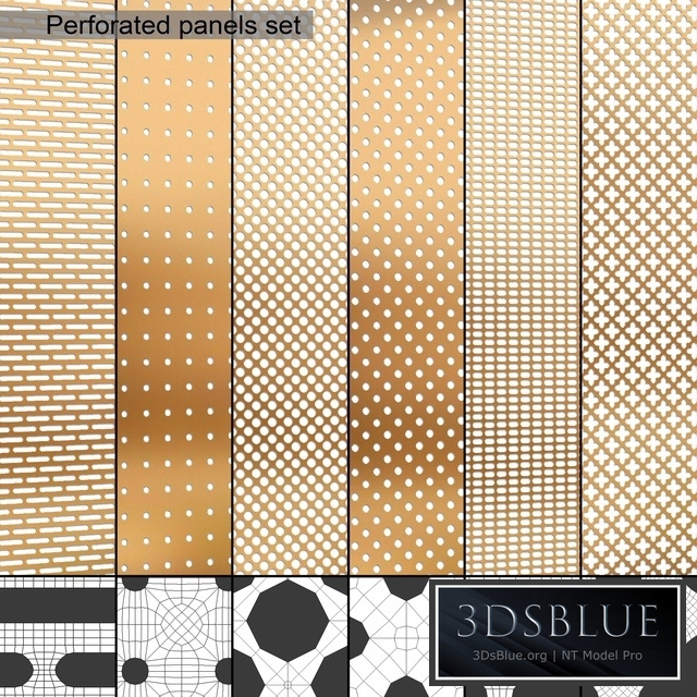 Perforated panels