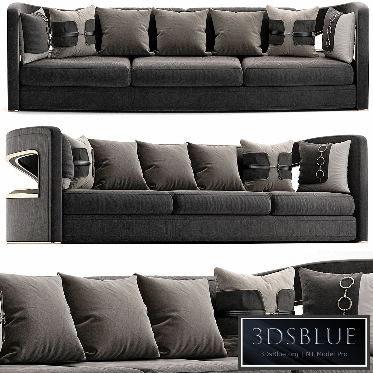 Jonathan Adler Bacharach Sofa