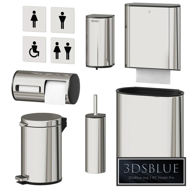 Accessories for public toilet Keuco Plan