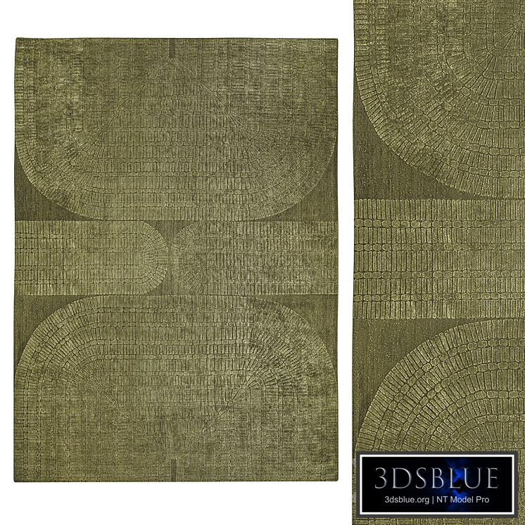 Fontenay Rug by La Manufacture Cogolin