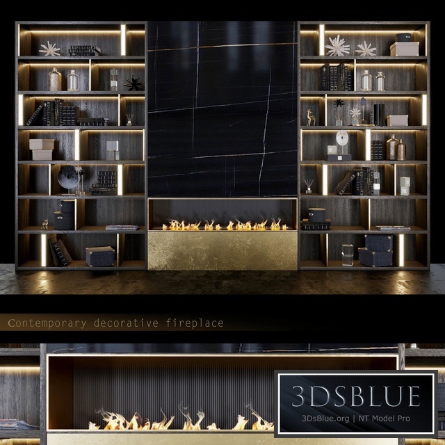 decorative fireplace