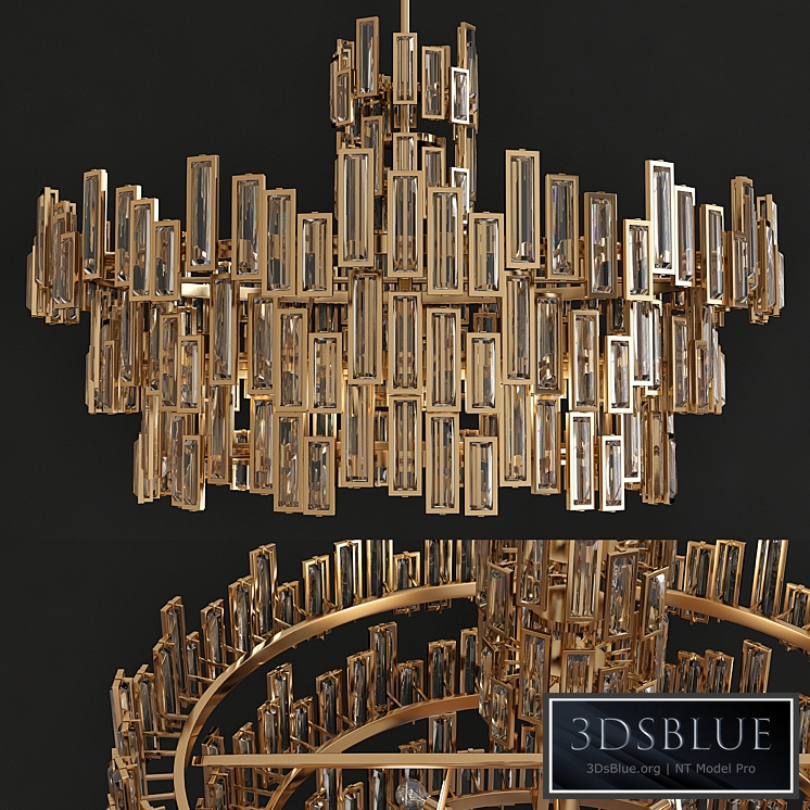 Chic Gold Chandelier Modern Metropolitan