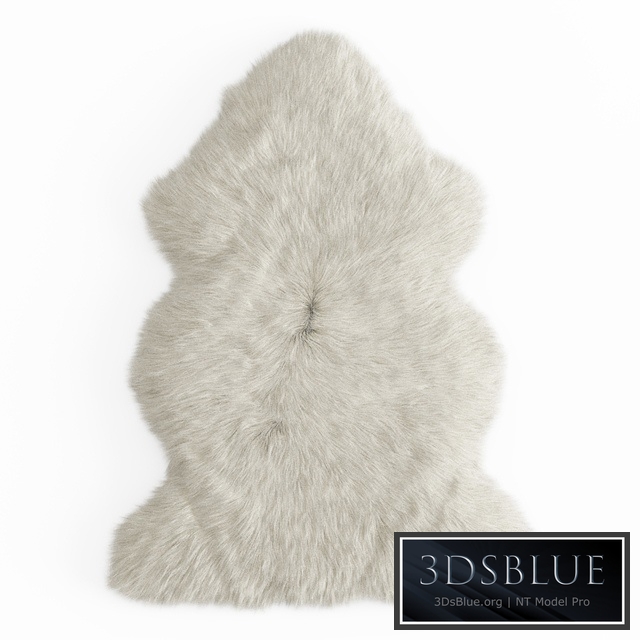 Sheepskin rug