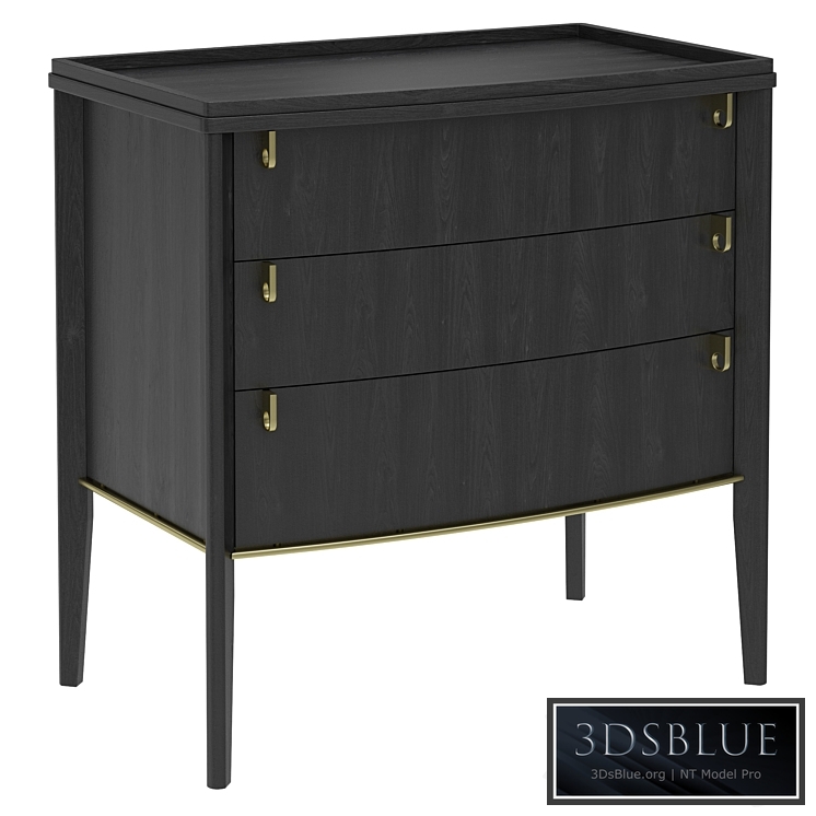Dantone Home New Classic Small chest of 3 drawers