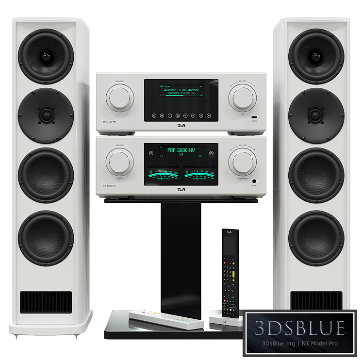 Acoustic system T + A. MP 3100 HV PA 3100 HV.