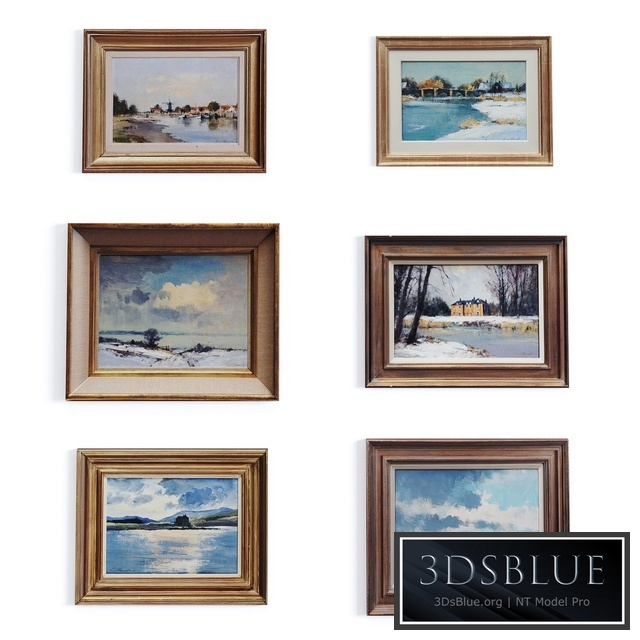 Paintings Set by Ian Houston