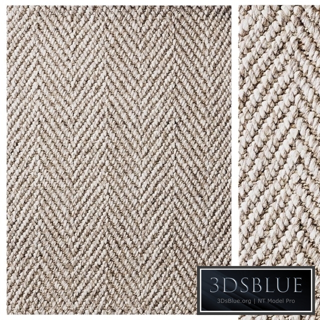 Alannis Herringbone Wool & Hemp Rug