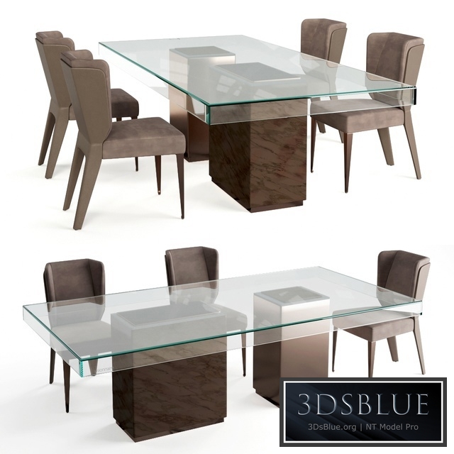 Visionnaire Cabiria chair Marty table