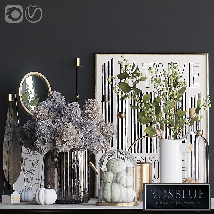 Autumn decorative set 6