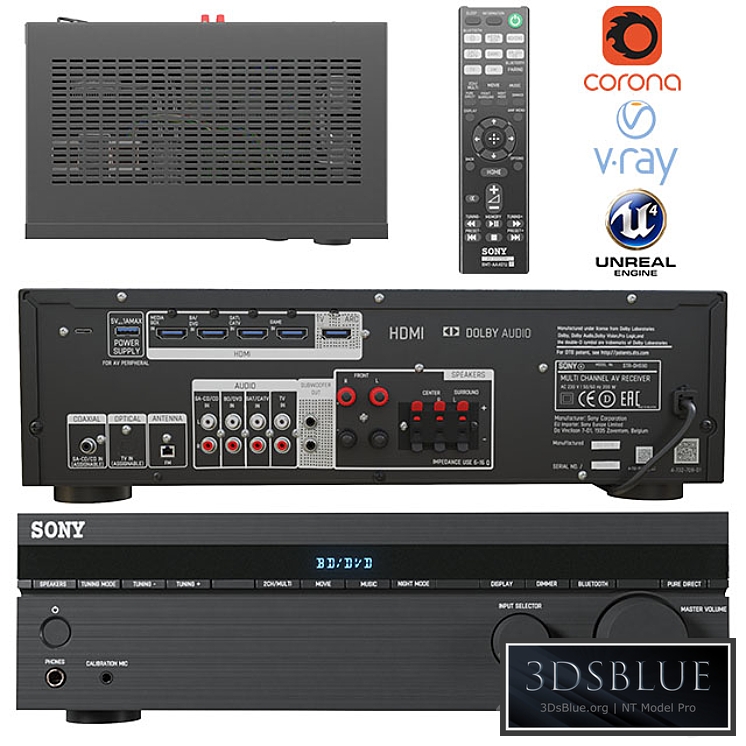 Sony AV receiver STR-DH590 Audio System