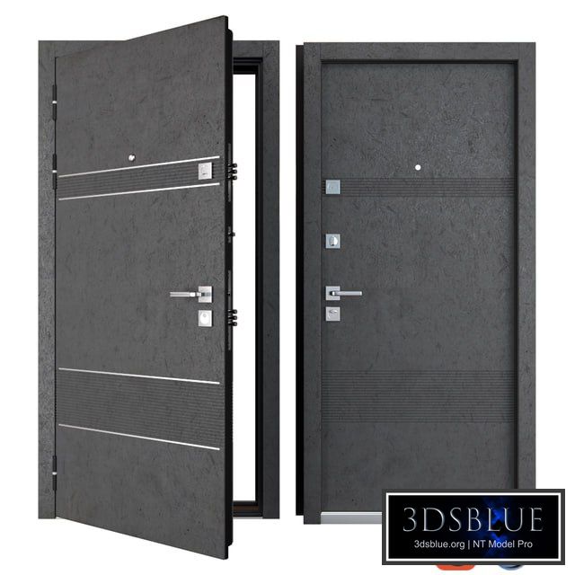 Entrance metal door Louna (Zimen)