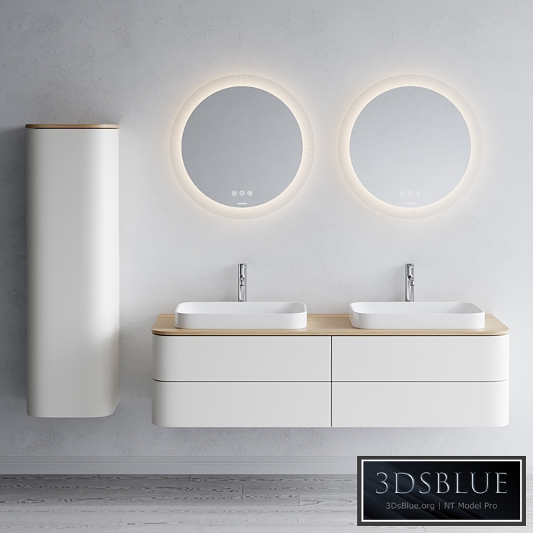 Duravit HAPPY D.2 PLUS | Double vanity unit