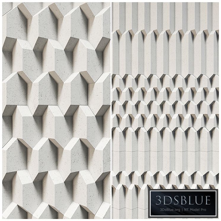 3D Panels Giovanni Barbieri Trifaces