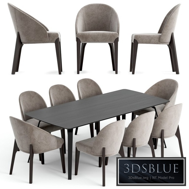 Dining Set Bugatti Sandalye