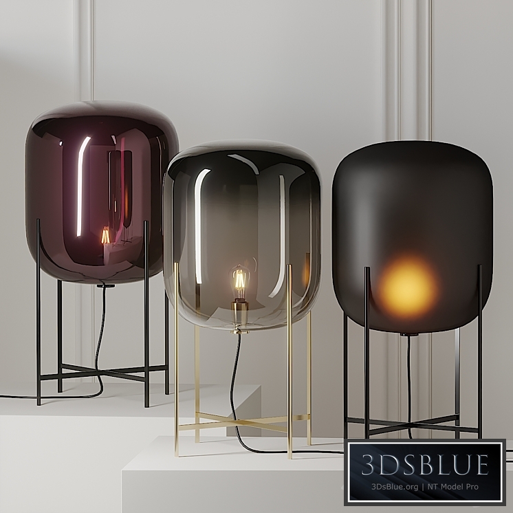 Oda Medium Floor Lamp by Pulpo