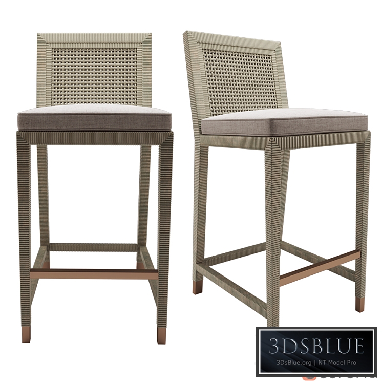 Serena and Lily Balboa counter stool