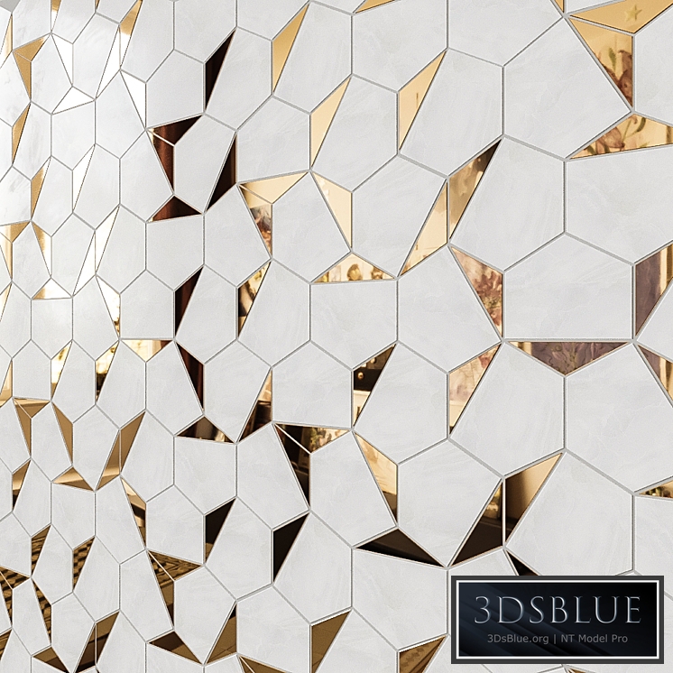 Mosaic / Porcelain stoneware / VALLELUNGA NOLITA Triangoli