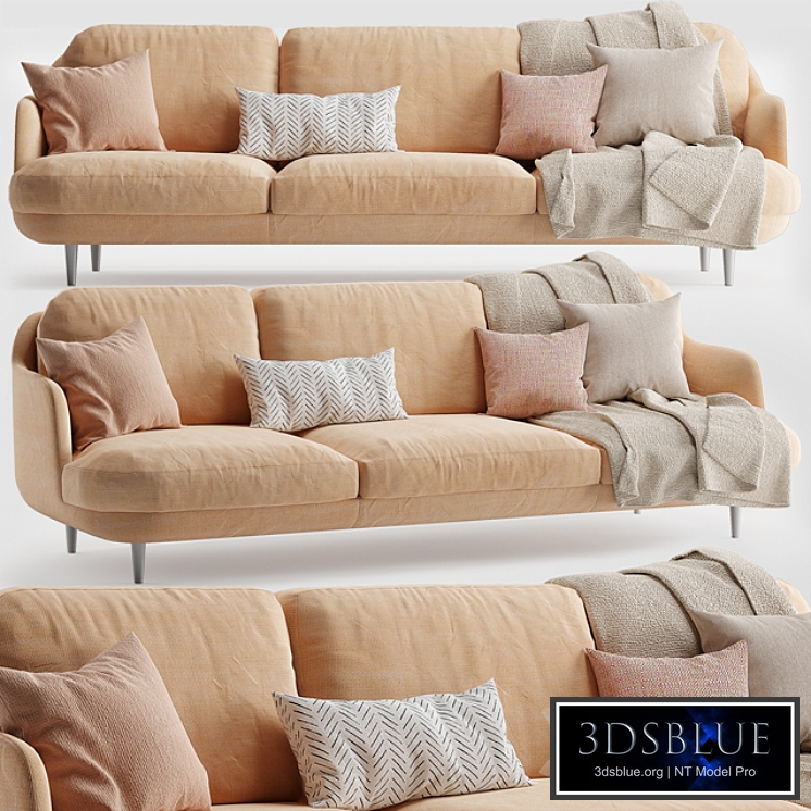 Fritz Hansen Lune sofa