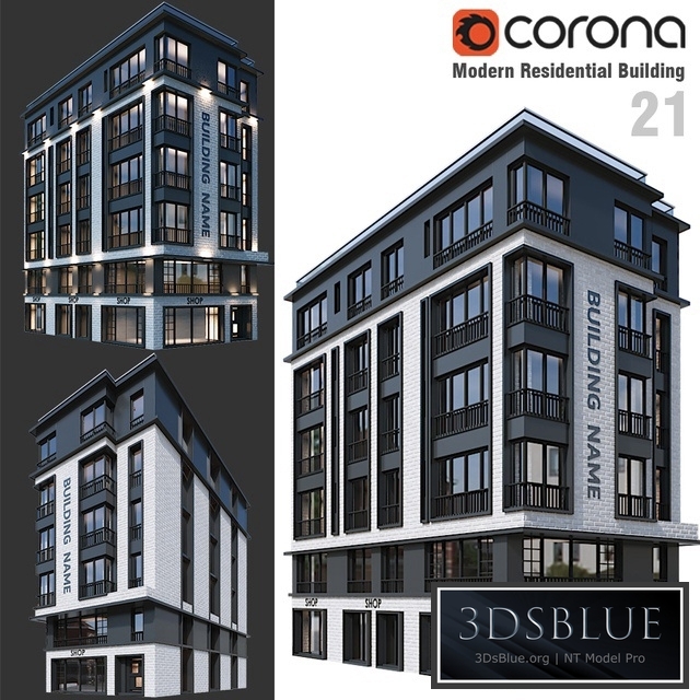 Modern Residential Building 21