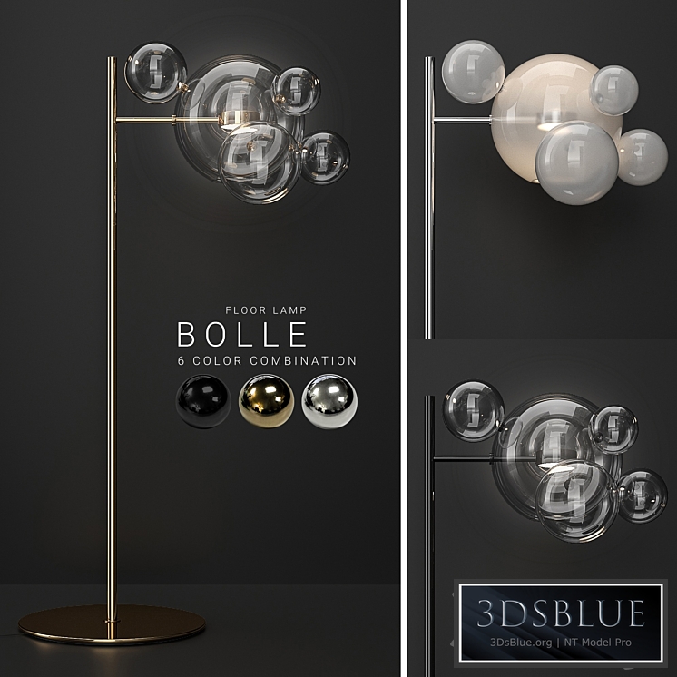 Floor lamp Giopato & Coombes Bolle 6 bubbles