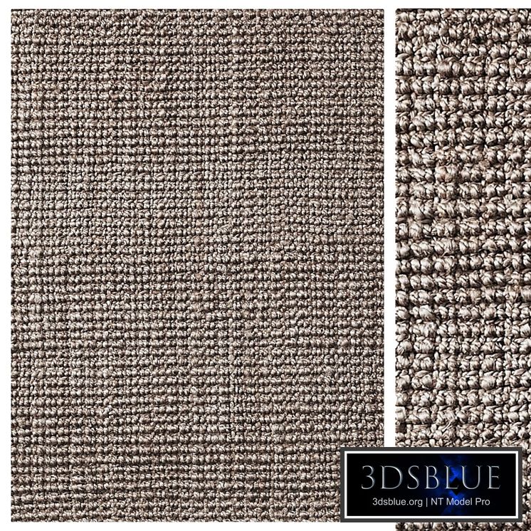 Wilder boucle jute rug