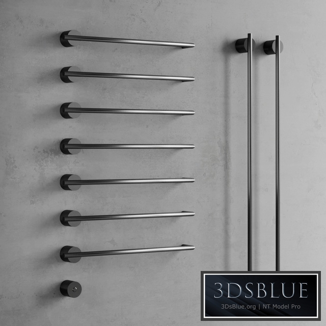 Towel dryer Equilibrio (Black Diamond)