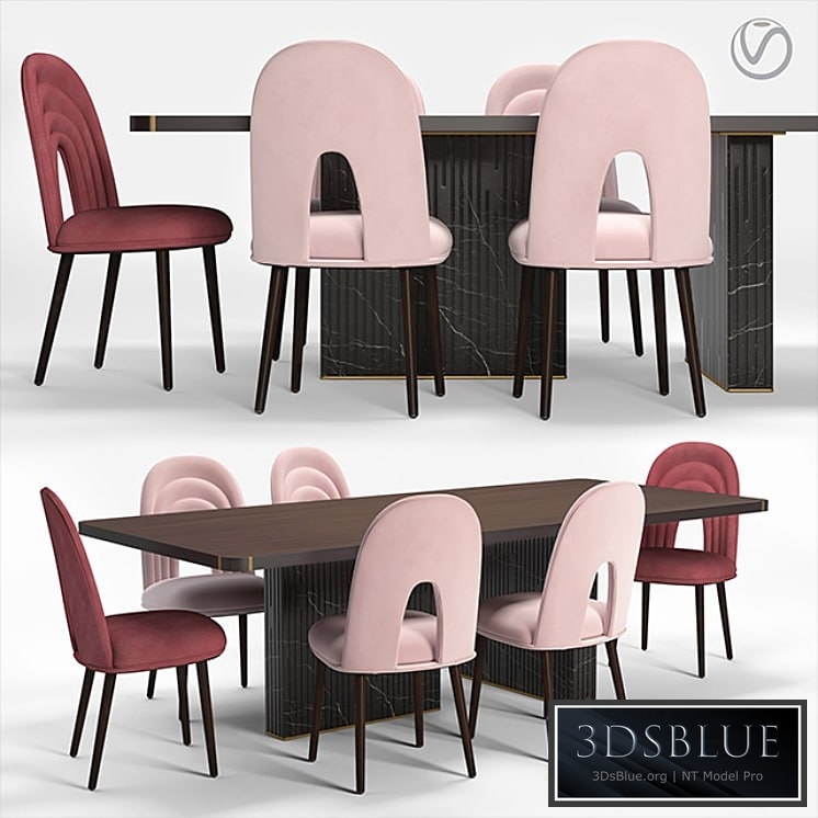 Paolo Castelli Echo chair & Nettuno table