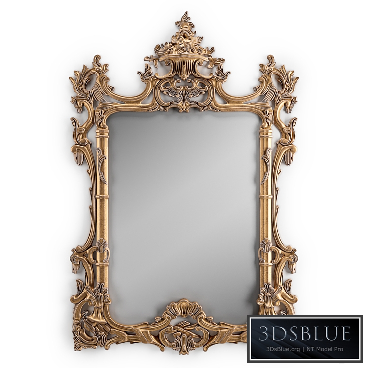 Chippendale style mirror