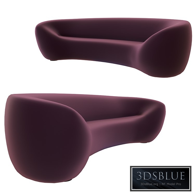 Pierre Paulin Sofa, Big C, Designed 1971