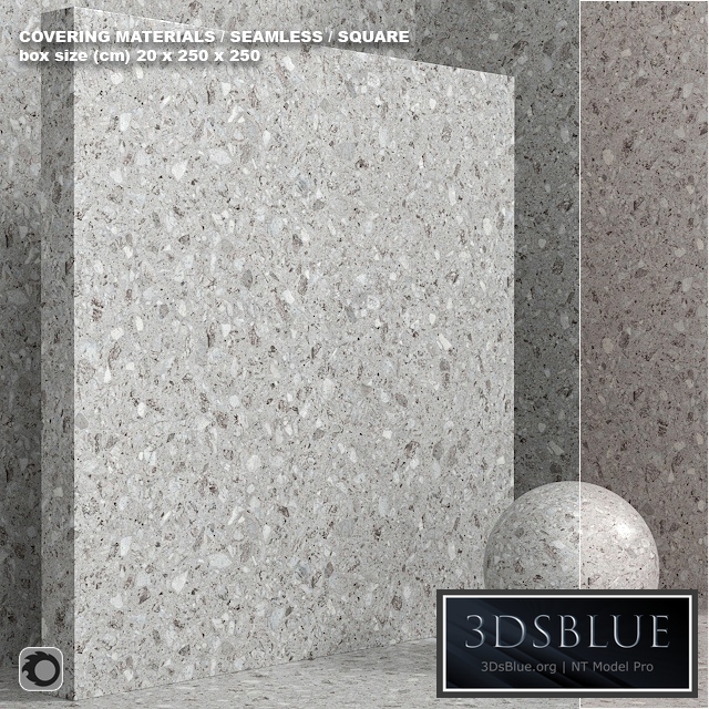 Material (seamless) - stone, terrazzo, quartzite set 122