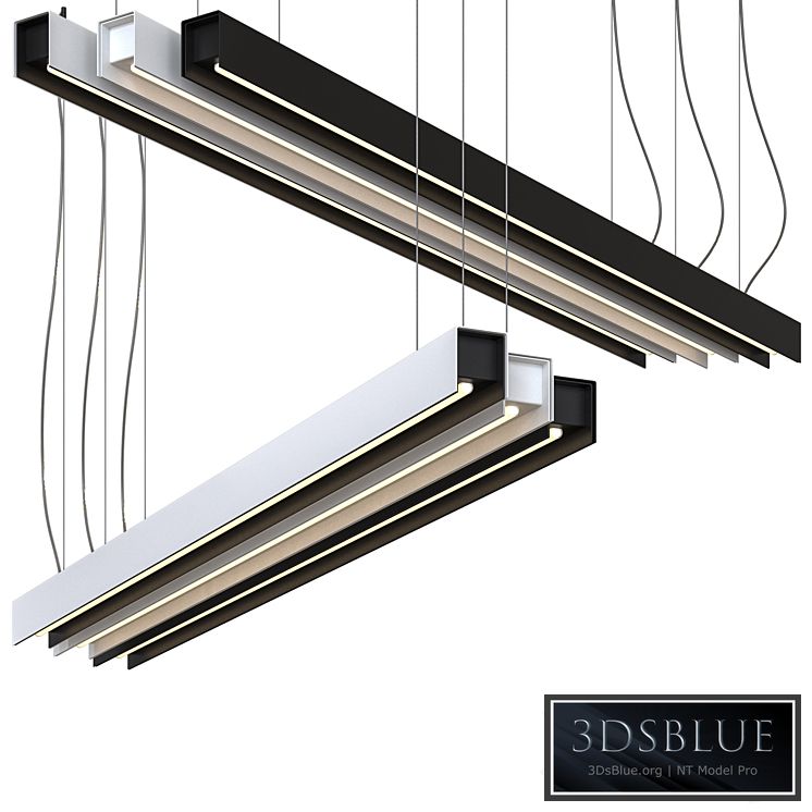 United 1x Suspended Lamp GI by Modular Lighting Instruments