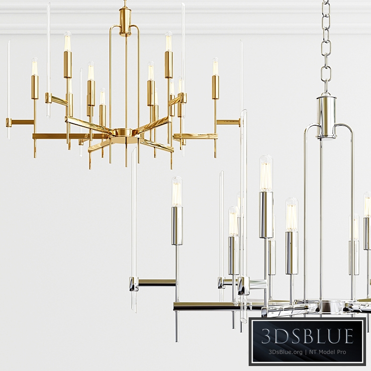 Bari 12 light chandelier