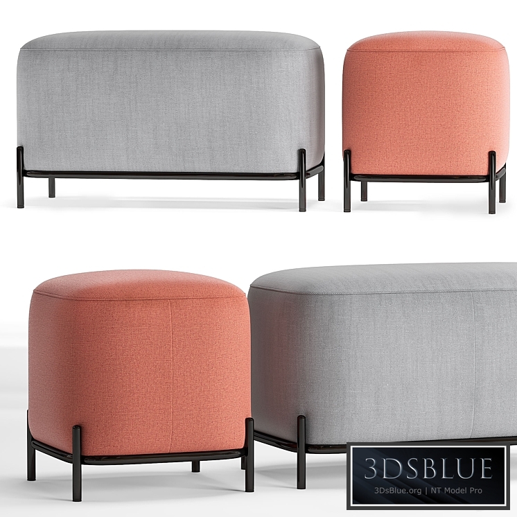 Industry West HEMLOCK pouf