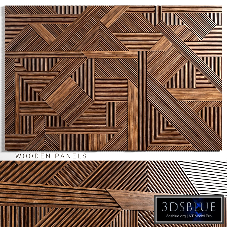 Wooden panels 3123