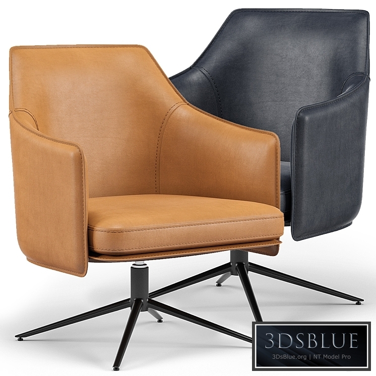 Tahoe Lounge Chair Cognac