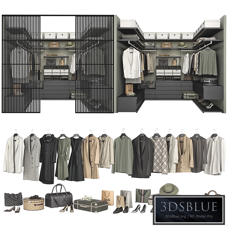 Poliform Ubik Walk-in Closet 4