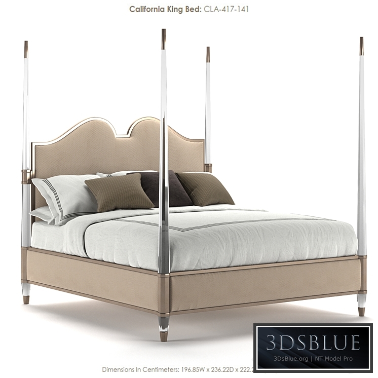 Caracole king bed