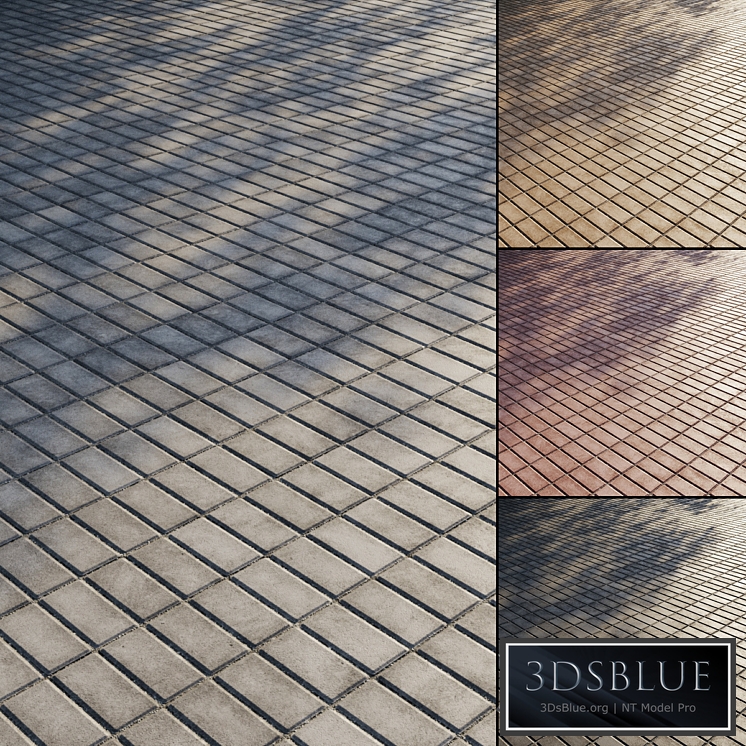 Concrete paving slabs Type 3