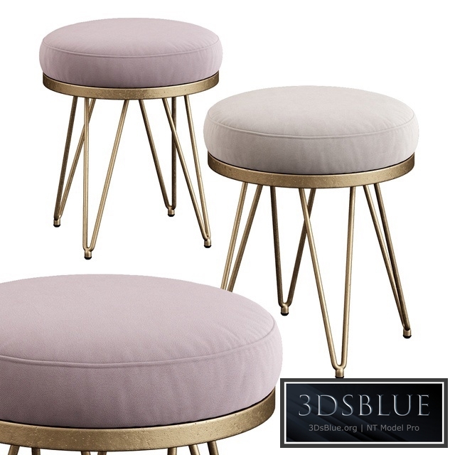 Safavieh / Jenine Faux Ostrich Round Bench