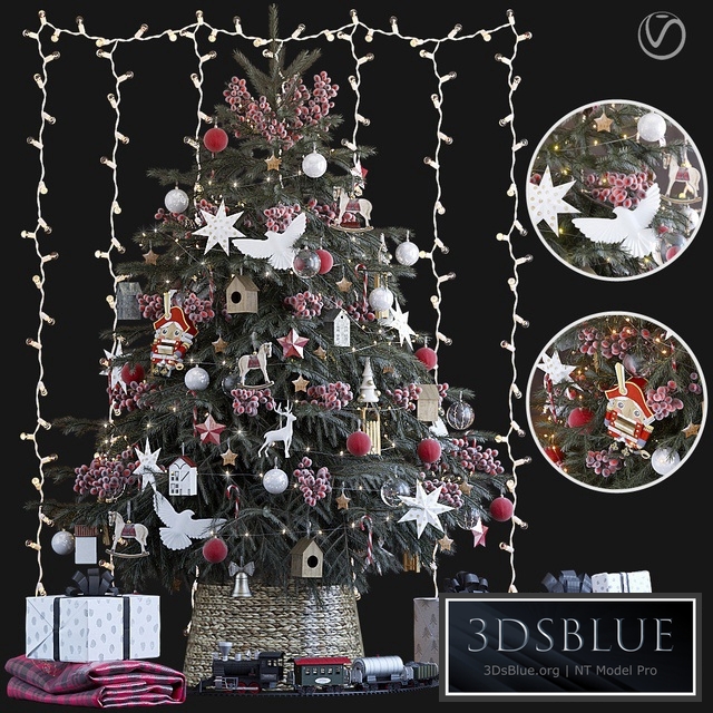 Christmas Tree 6. Vray