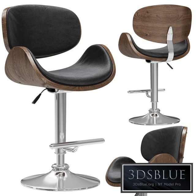 Bar stool Eames Lounge Bar Stool